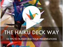 Haiku甲板演示的十个提示